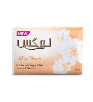 صابون لوکس دارای رایحه گل یاس و گاردنیا وزن 90 گرم