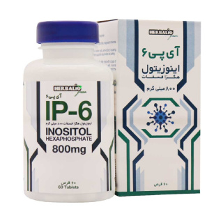 قرص مکمل قاعدگی مدل IP-6 Inositol Hexaphosphate بسته 60 عددی هربالیو - 01