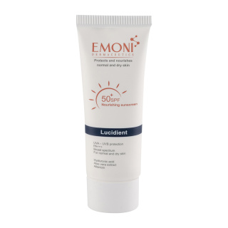 کرم ضد آفتاب بی رنگ با SPF50 مناسب پوست نرمال تا خشک حجم 50 میلی لیتر ایمونی