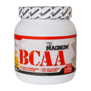 پودر BCAA مگنوم با طعم لیمو وزن 500 گرم