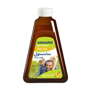 شربت Multi Sanostol به همراه زینک 155 میلی لیتر سانستول