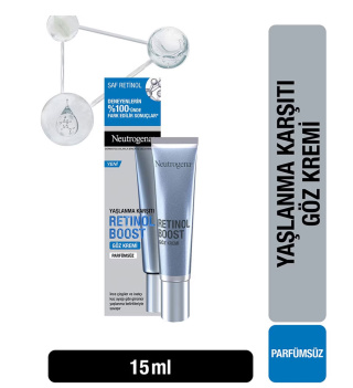 کرم دور چشم ضد چروک و لک حاوی رتینول مدل Retinol Boost نوتروژینا - 01