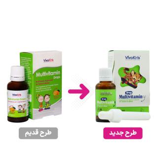 قطره Multivitamin حجم 30 میلی لیتر ویواکیدز - 01