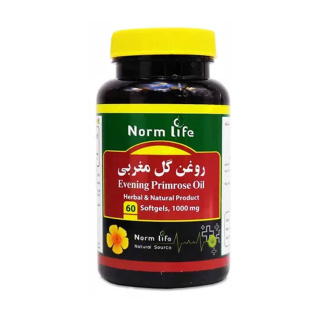 سافت ژل ایوینینگ پرایم رز اویل (روغن گل مغربی) بسته 60 عددی نورم لایف