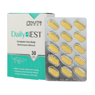 قرص مولتی ویتامین روزانه نوتری بست مدل Daily Best بسته 30 عددی - 01