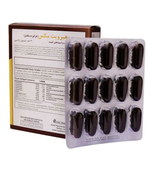 کپسول ژلاتینی Hairvit Max او پی دی فارما بسته 30 عددی - 01