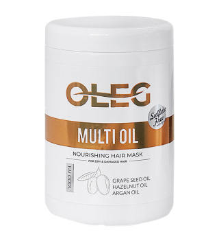 ماسک مو تقویت کننده مدل Multi Oil مناسب موهای آسیب دیده 1000 میل اولگ
