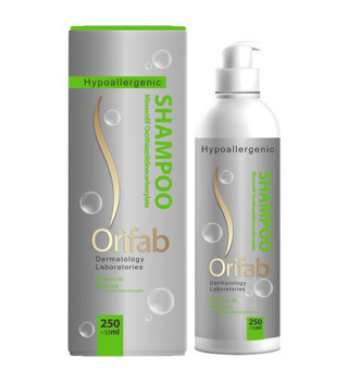 شامپو تقویت کننده و ضد ریزش اوری فاب مدل Minoxidil مناسب انواع مو حجم 250 میلی لیتر