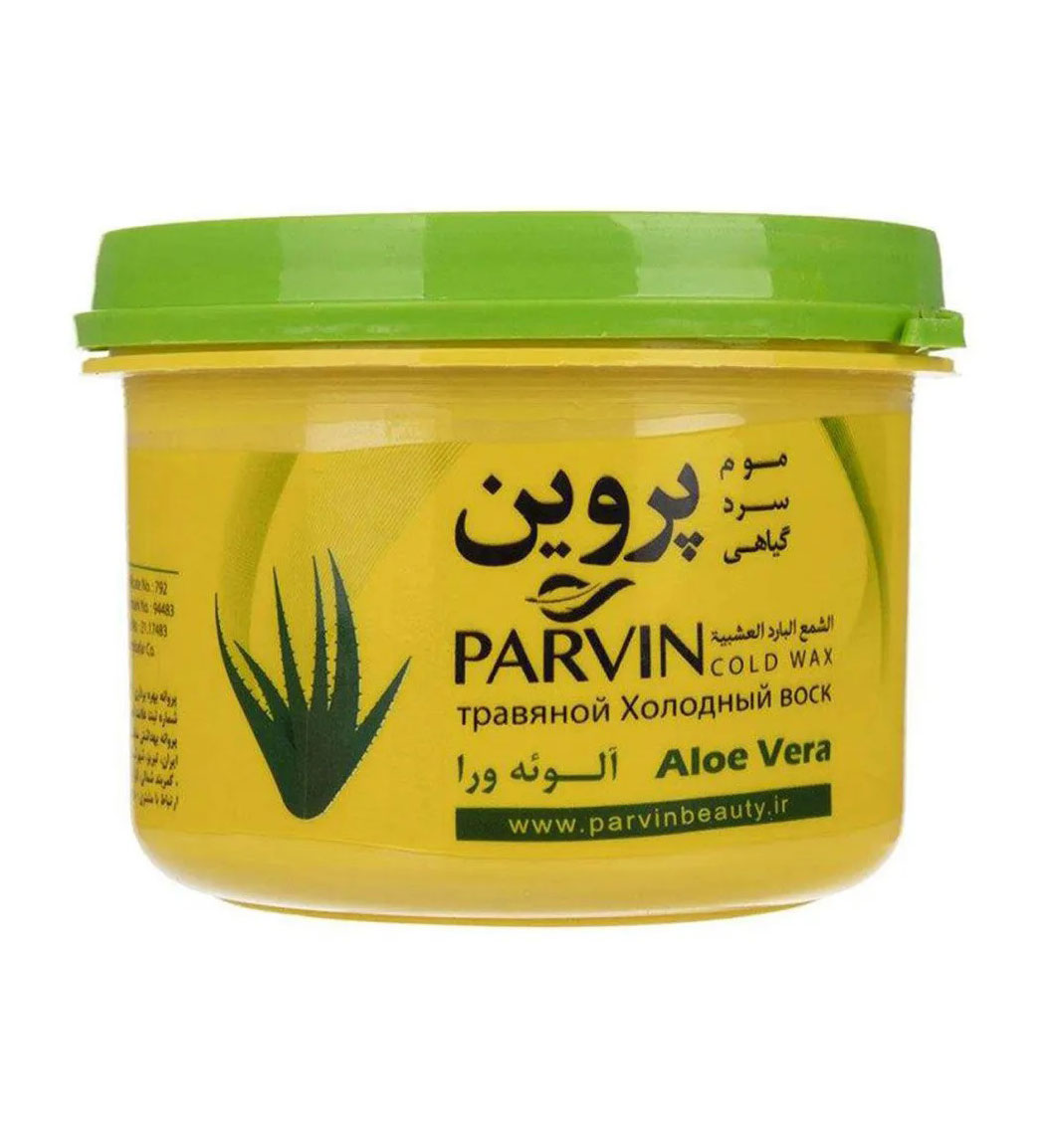 موم اپیلاسیون پروین مدل آلوئه ورا حجم 280 گرمی بدون جعبه نمای ۲