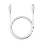 کابل شارژ سریع USB-C به Lightning سری Silky با توان 20 وات و طول 1 متر