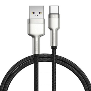کابل شارژ سریع USB-A به USB-C بیسوس سری Cafule با توان 66 وات و طول 1 متر