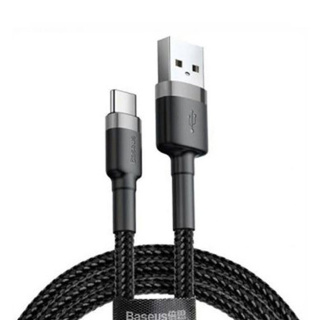 کابل شارژ سریع USB-A به USB-C بیسوس مدل Cafule 3A با طول 1 متر