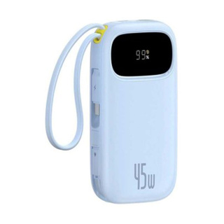 پاوربانک بیسوس مدل Ener Fill FC31 PPQD3-1040 با ظرفیت 10000mAh و توان 45W - 01