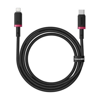 کابل شارژ سریع USB-C به Lightning بیسوس سری Dura مدل PD با توان 20 وات و طول 1 متر