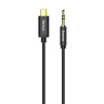 کابل صدا USB-C به AUX مدل Yiven CAM01-01 با طول 1.2 متر بیسوس