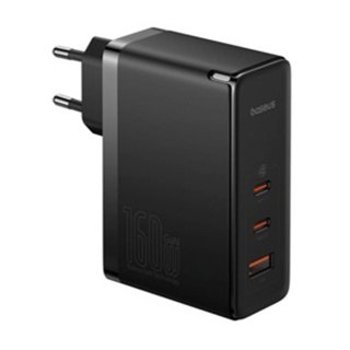 شارژر دیواری بیسوس مدل GaN5 Pro با توان 160 وات همراه با کابل
