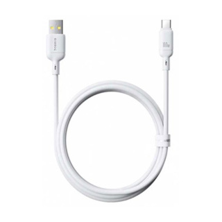 کابل شارژ سریع USB-A به USB-C بیسوس سری Silky مدل P10377703213-00 با طول 1 متر