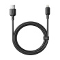 کابل شارژ سریع USB-A به لایتنینگ سری Silky مدل P10377702113-01 با طول 2 متر