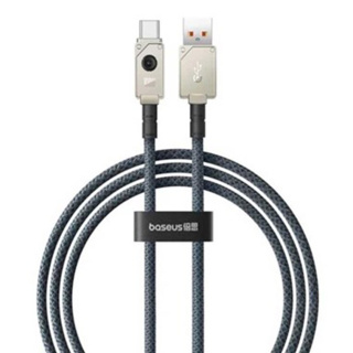 کابل شارژ سریع USB-A به USB-C بیسوس سری Unbreakable مدل P10355801221-00 با طول 1 متر