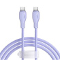 کابل شارژ سریع USB-C به USB-C مدل Pudding با توان 100 وات و طول 1.2 متر