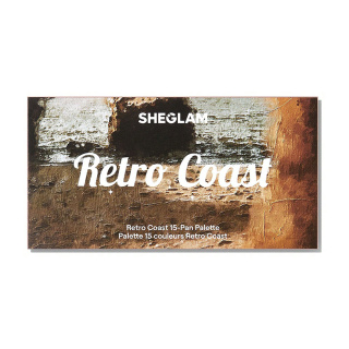 پالت سایه چشم 15 رنگ شیگلم مدل Retro Coast - 01