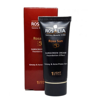 کرم ضد آفتاب رزالیا مدل Rosa Sun با SPF50 مناسب پوست چرب حجم 40 میلی لیتر - 01