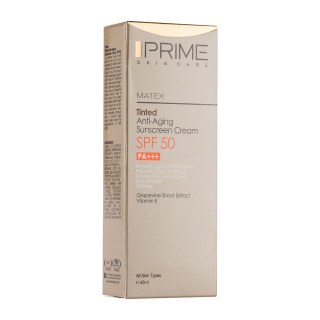 ضد آفتاب رنگی جوان کننده با SPF50 حجم 40 میلی لیتر پرایم - 05