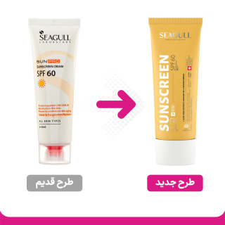 کرم ضد آفتاب بی رنگ با SPF60 مناسب پوست معمولی تا چرب حجم 50 میلی لیتر سی گل - 01