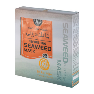 ماسک صورت ساشه ای جلبک دریایی مدل شاداب کننده بسته 6 عددی عیدی آلگا - 03