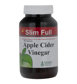 کپسول Slim full بسته 60 عددی سبز دارو