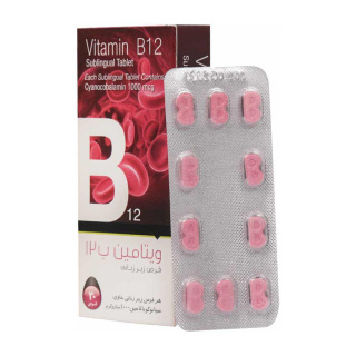 قرص ویتامین B12 بسته 30 عددی سپید طب - 01