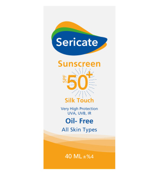 کرم ضد آفتاب فاقد رنگ دارای spf 50 حجم 40 میل سری کیت - 01