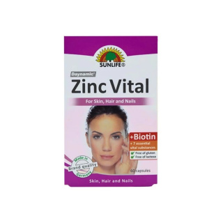 کپسول Zinc Vital بسته 60 عددی سان لایف