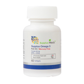 کپسول Supplus Omega3 60 بسته 60 عددی ساپلاس مدز