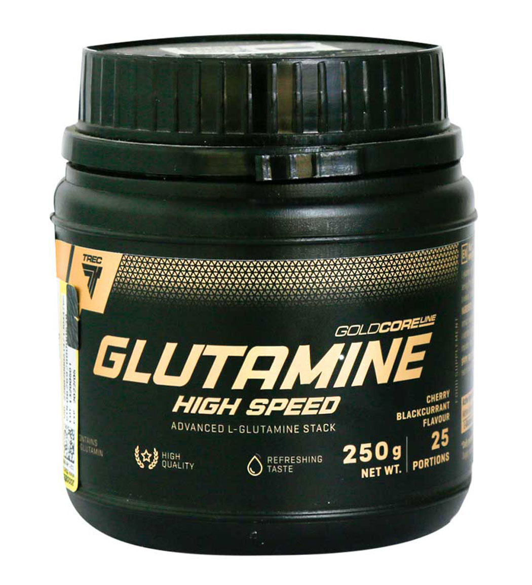 پودر Glutamine مدل High Speed حجم 250 گرم