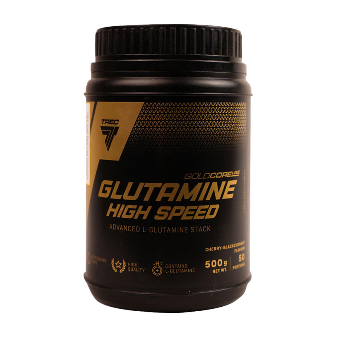 پودر Glutamine مدل High Speed با طعم پرتقال و گریپ فروت حجم 500 گرم