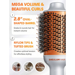 سشوار برس دار مدل Blowout Bliss سایز 70 میلی متر شیگلم هیر - 02