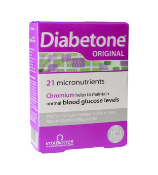 قرص Diabetone بسته 30 عددی ویتابیوتیکس