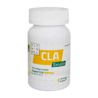 سافت ژل کاهش وزن و چربی سوز ویتامور مدل CLA بسته 60 عددی