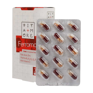 کپسول Ferromore بسته 30 عددی ویتامور - 01