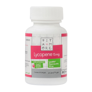 سافت ژل Lycopene ویتامور بسته 30 عددی