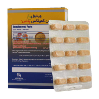 قرص ویتاول مدل Bone Complex Plus بسته 30 عددی - 01