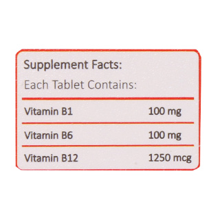 قرص روکشدار ویتاول مدل Neurodinon Forte بسته 30 عددی - 02