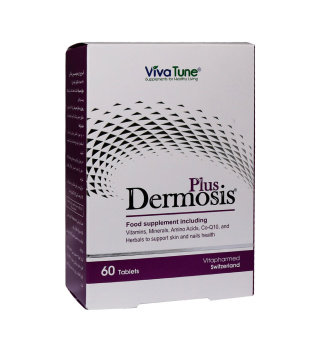 قرص Dermosis Plus ویواتیون بسته 60 عددی