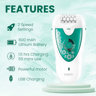 اپیلاتور وی جی آر مدل V722 - 02