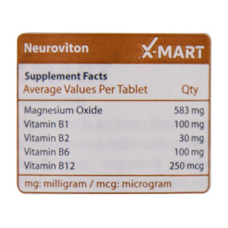 قرص Neuroviton بسته 30 عددی ایکس مارت - 02