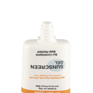 ژل ضد آفتاب با SPF46 مناسب پوست چرب و جوش دار حجم 50 میلی لیتر فاربن - 02
