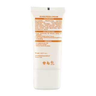 کرم ضد آفتاب با SPF30 مناسب انواع پوست حجم 50 میلی لیتر فاربن - 01