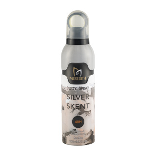 اسپری خوشبو کننده بدن مردانه مدل Silver Skent حجم 200 میلی لیتر مردیت