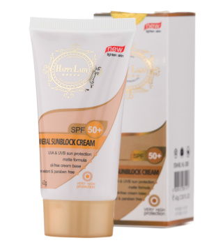 کرم ضد آفتاب حاوی مواد معدنی SPF50 حجم 40میل هپی لیدی - 02